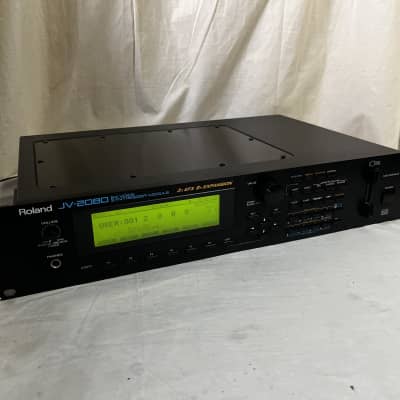 Roland JV-2080 64Voice Synthesizer Module new internal battery!! 100-240V