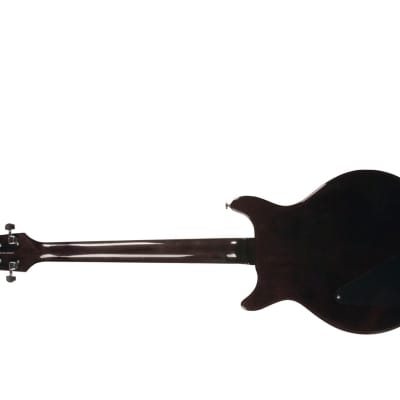 Hamer Archtop Electric Guitar in Transparent Black image 5