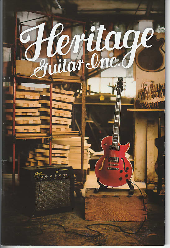 Heritage Guitar Inc. Catalog, May 2017 Reverb