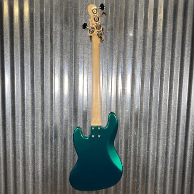G&L USA BTO JB5 5 String Bass Emerald Green JB-5 & Bag #8078 image 11