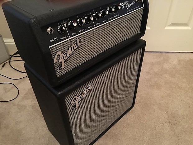 Fender Super Champ X2 Half Stack (Head and matching 112 Cabinet)