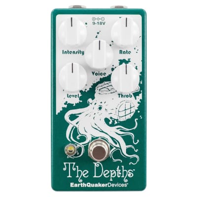 EarthQuaker Devices The Depths V2 Optical Vibe Machine Guitar Effects Pedal image 1