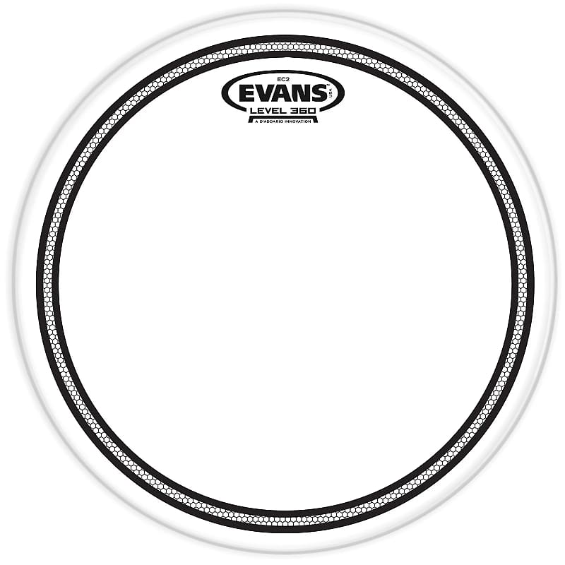 Evans TT06EC2S EC2 Clear Drum Head - 6" image 1