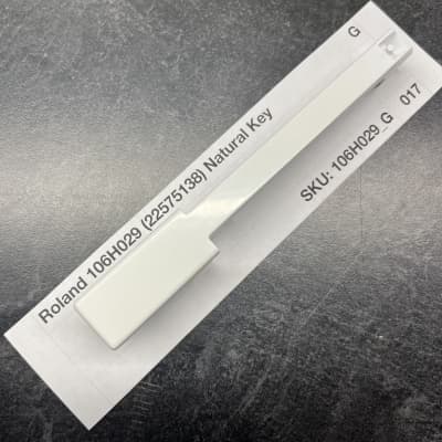 ORIGINAL Roland Replacement G Key (106H029) for Juno-1/6/60/106, Jupiter-6/8, HS-10/60, SH-101, VK-09, JX-3P, W-30, D-10/20