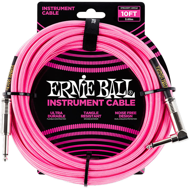 Ernie Ball EB6078 Neon Pink 3,0 m image 1
