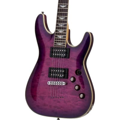 Schecter Guitar Research Omen Extreme-6 Electric Magenta image 5