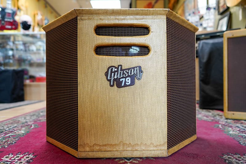 1960 Gibson GA-79 2x10" Stereo Vintage Guitar Combo Amplifier image 1