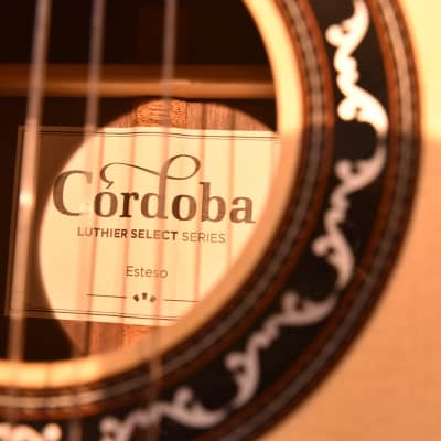 Cordoba Esteso Euro Spruce "Luthier Select" Classical Guitar and Case image 8