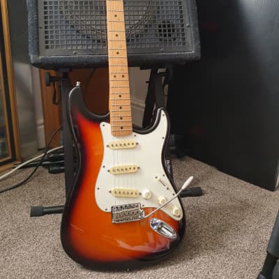 Fender California Series Stratocaster 1998 Brown Sunburst for sale