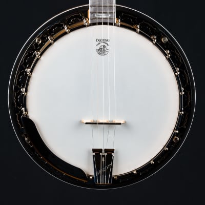 Deering White Lotus White Oak 5-String Banjo NEW image 4