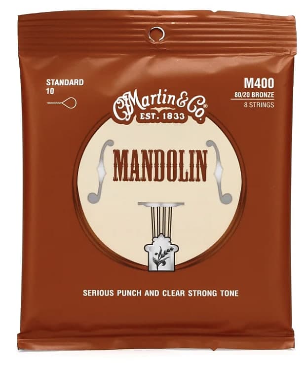 Martin M400 80/20 Bronze Mandolin Strings - .010-.034 Standard