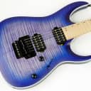 Ibanez RGA series RGAR42MFMT Electric Guitar Flat Blue Lagoon, Ex #ISS7228