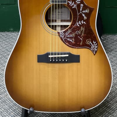 Sigma DM-SG5+ Solid Sitka Spruce/Mahogany Dreadnought with Electronics 2010s - Heritage Cherry Sunburst for sale