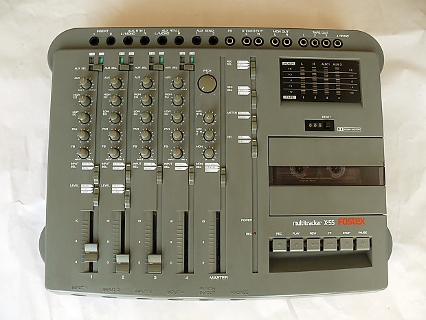Vintage Fostex x-55 Track Multitrack recorder Mixer