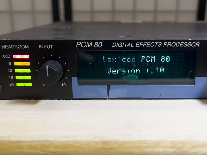 Lexicon PCM 80 Digital Effects Processor | Reverb