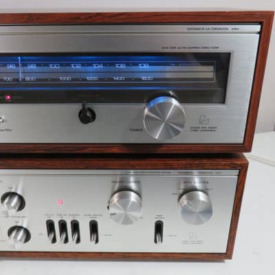 LUXMAN 2PC AMPLIFIER L-30 + TUNER T-33 +ORIGINAL MANUALS SERVICED FULLY RECAPPED image 6