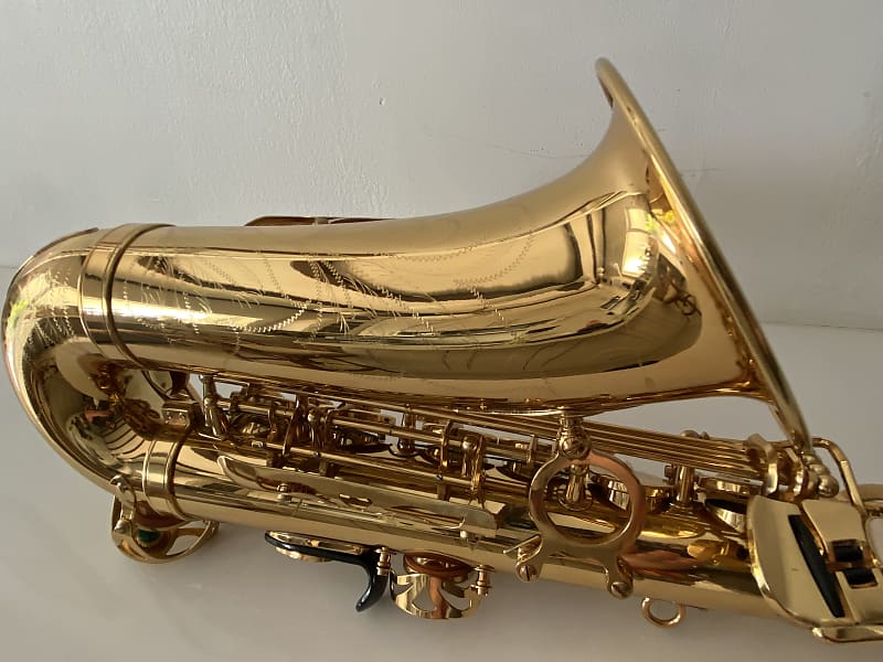  Jean Paul AS-400 Alto Saxophone - Golden Brass Lacquered :  Musical Instruments