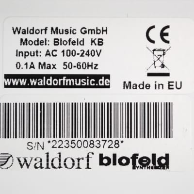 Waldorf Blofeld Keyboard 49-Key Synthesizer - White (O-3728) image 4