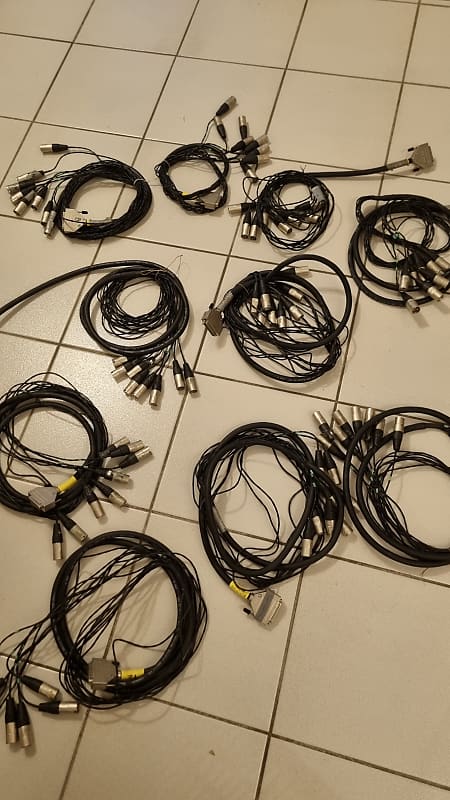 Multipaires d-sub vers XLR (mâle) x10 image 1