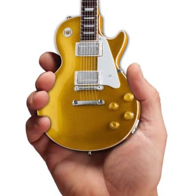 Axe Heaven Gibson Twin Pack Les Paul '57 Gold Top w/ Flying V Korina Mini Guitars image 4