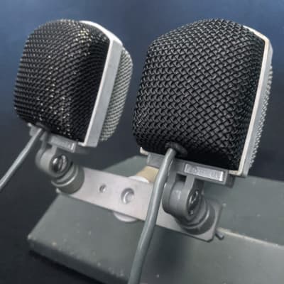 1970s Matched Pair of EAG MD-16N: Dynamic Cardioid Vintage Microphones /w Stand | Hungarian AKG D12 image 19