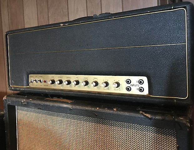 1968 Marshall Super Tremolo 100 Plexi full stack owned by Barry Goudreau ~ Formerly of Boston image 1