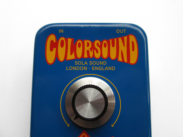Colorsound Fuzz Box - One Knob Fuzz - Sola Sound London 2010 Jake Rothman  Reissue