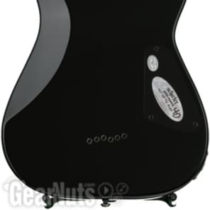 Schecter Omen-6 Left-handed Electric Guitar - Gloss Black image 13