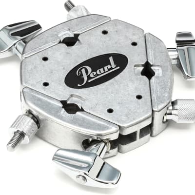 Pearl ADP30 Three-Way Expandable Double Accessory Clamp for Mounting Drum and Cymbal Arms Anywhere around the Drum Set (Fits 5/8" to 1-1/8" Pipes.) image 1