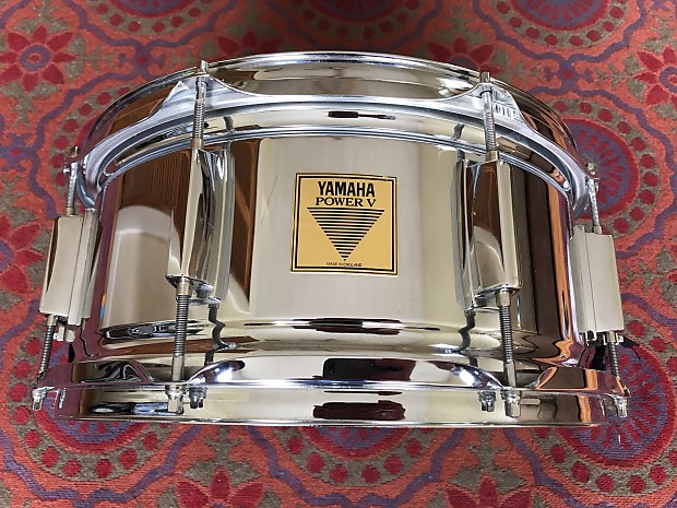 Yamaha Power V 6.5x14 Snare Drum 80s/90s Made In England