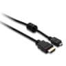 Hosa HDMM406 6 Foot High Speed HDMI to HDMI Micro Cable with Ethernet