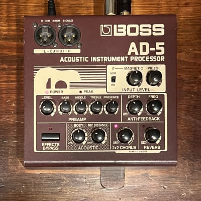Boss AD-5 Acoustic Instrument Processor | Reverb