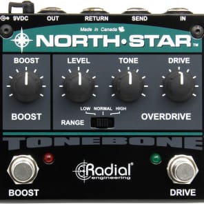 Radial ToneBone North-Star Overdrive/Power Booster