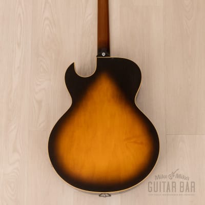 1991 Gibson ES-175 Hollowbody Guitar Vintage Sunburst w/ 57 Classic PAFs, Case image 3