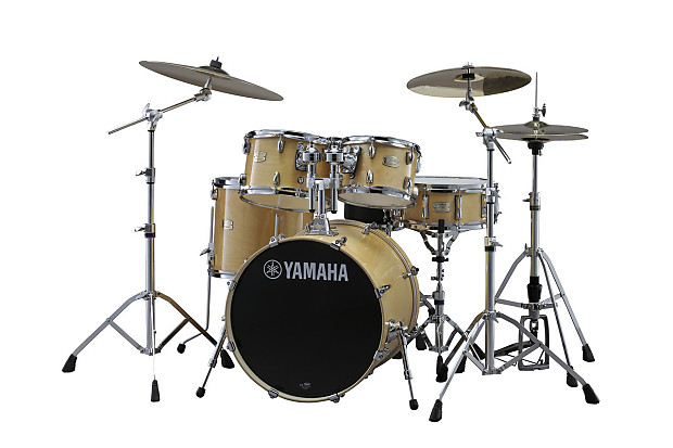 Yamaha Stage Custom Birch NATURAL WOOD SCB 5PC SHELL: SBP Yamaha Stage Custom Birch NATURAL WOOD SCB 5PC SHELL: SBP