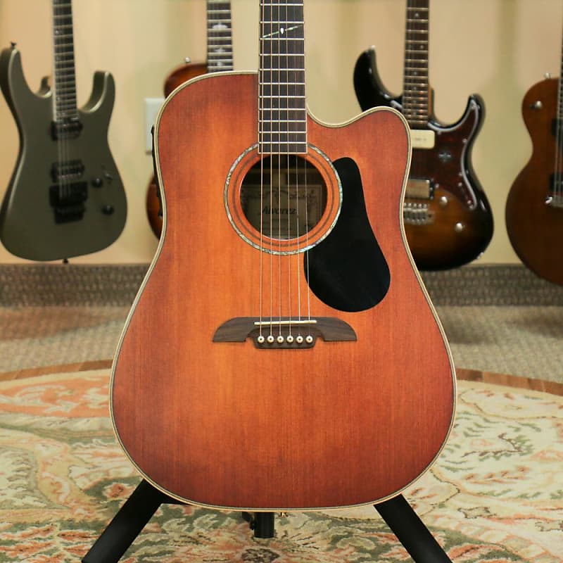 Alvarez PD85SC AcousticElectric Guitar Preowned Reverb