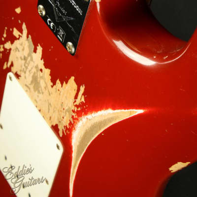 Fender Custom Shop Limited Edition 1967 HSS Stratocaster Heavy Relic - Bright Amber Metallic image 14