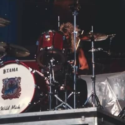 "Wild" Mick Brown's Dokken, Custom 1980s Tama Artstar II 4-Piece Set. 26", 18", 16", 14". image 4