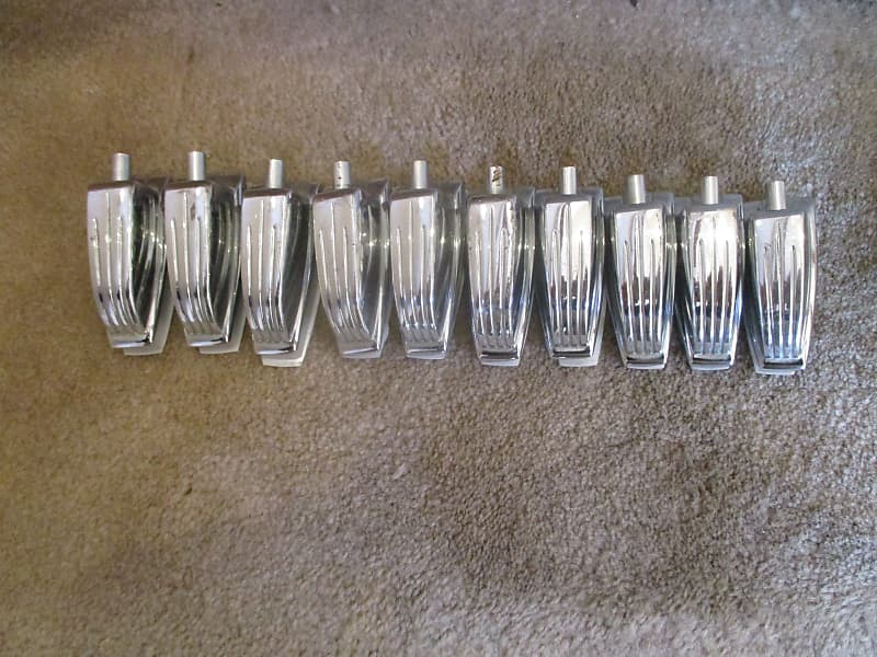 Ludwig Lot 2 (10) Vintage Super Classic Bass Drum Lugs W/ Reverb