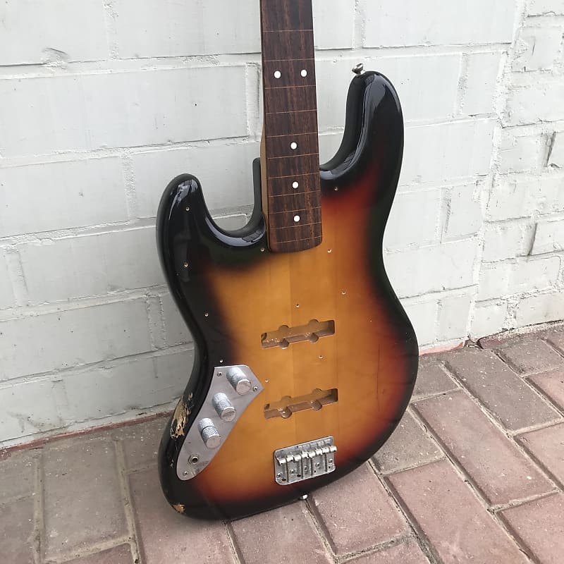 ULTRA RARE 1988 Fender JAPAN JBD-62 FL Jaco Pastorius Tribute Jazz Bass  (LEFTY + FRETLESS + Non Export / Domestic Model) // Build Project HUSK