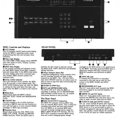 Yamaha MSS1 MIDI/SMPTE Synchronizer - Vintage MIDI Gear image 6