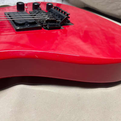B.C. Rich NJ Series Eagle Guitar - electronics modified - Red image 14