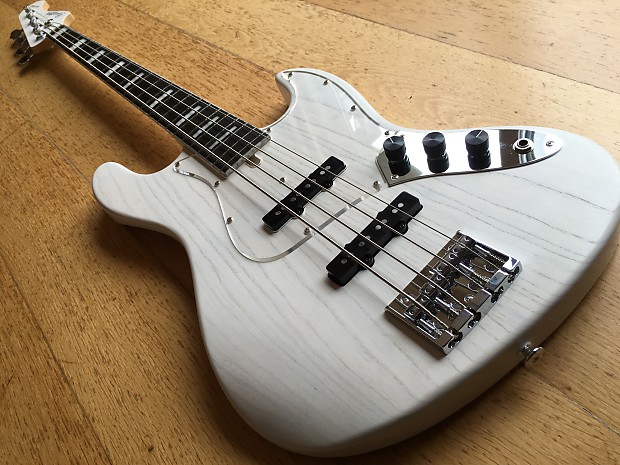 Bacchus Woodline Series Jazz Bass DX4 2015 White | Reverb