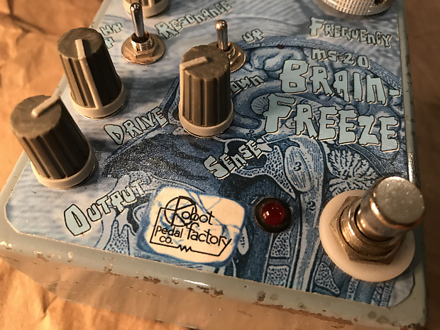 Robot Pedal Factory Co. MS-20 Brain-Freeze filter pedal image 1