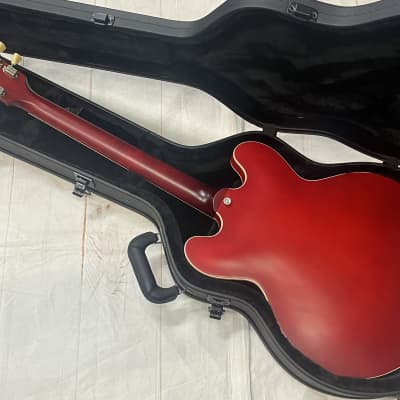 Gibson ES-335 Satin 2022 - Satin Cherry New Unplayed w/Case Auth Dealer 7lb15oz #316 image 8