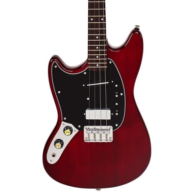 Eastwood Guitars Warren Ellis Signature Tenor 2P LEFTY - Dark Cherry - Left-Handed Electric Tenor Guitar - NEW! for sale