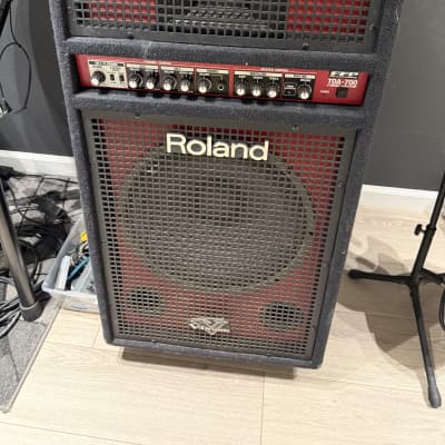 Roland TDA-700 V-Drums 3-Channel 300-Watt 1x15" Bi-Amp 2004 - 2006 - Black