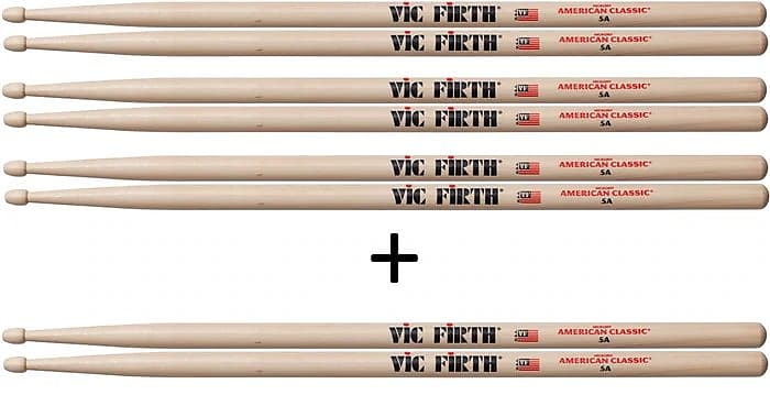 Vic Firth Value Pack American Classic 5A image 1