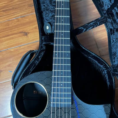 Enya Carbon Fiber Acoustic Electric Guitar X4 Pro 41' with Hard Case image 9