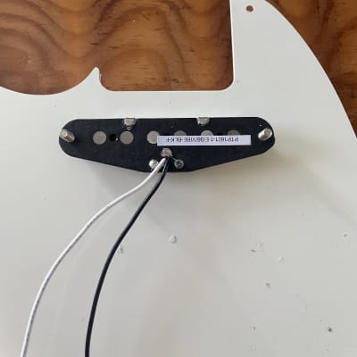 Squier Classic Vibe 50s Telecaster Loaded Pickguard, Bridge Assembly (w/ Pickups), & Control Plate (W/ Electronics) image 10